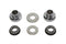 V-Twin Sealed Fork Neck Cup Bearing Kit Chrome - 24-0103