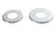 V-Twin Upper and Lower Chrome Dust Shields - 24-0114