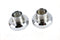 V-Twin Chrome Fork Neck Cup Set with Races - 24-0119