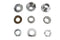 V-Twin Chrome Fork Neck Cup Kit - 24-0122