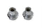 V-Twin Chrome Inner Fork Tube Plug Set - 24-0144
