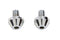 V-Twin Chrome 41mm Taper Top Socket Fork Caps - 24-0154