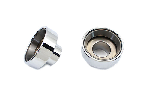 V-Twin Chrome Fork Neck Cup Set - 24-0157