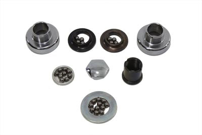 V-Twin Chrome Fork Neck Cup Kit - 24-0195