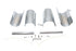 V-Twin Chrome Upper Fork Covers - 24-0228