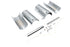 V-Twin Chrome Upper Fork Covers - 24-0228