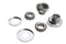 V-Twin Chrome Fork Neck Cup Kit with Stops - 24-0231