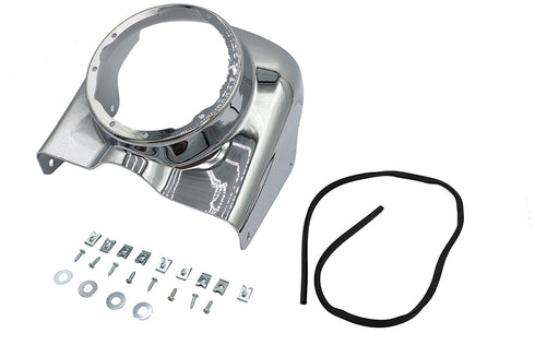 V-Twin ABS Chrome Headlamp Cowl - 24-0247