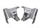 V-Twin 7 inch Headlamp Polished Cowl Set - 24-0255