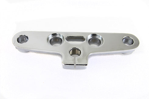 V-Twin Chrome Upper Triple Tree - 24-0263