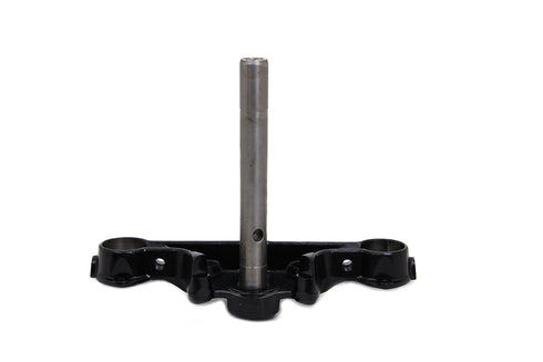 V-Twin Lower Triple Tree Black - 24-0273