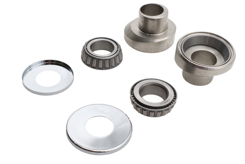 V-Twin Stainless Steel Raked Fork Neck Cup Kit - 24-0274