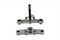 V-Twin Chrome Triple Tree Set - 24-0284