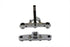 V-Twin Chrome Triple Tree Set - 24-0284