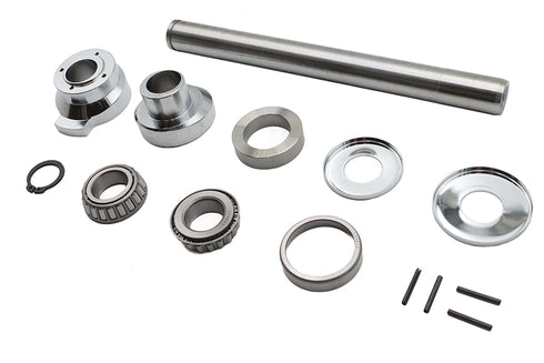 V-Twin 3 Raked Fork Neck Cup Kit Chrome - 24-0294