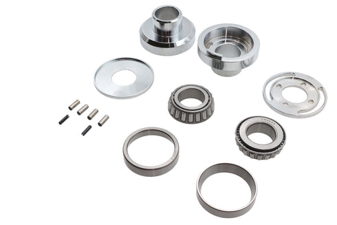 V-Twin Chrome Fork Stop Neck Cup Kit - 24-0296