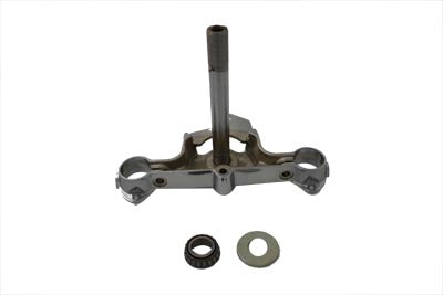 Motorshop Chrome Lower Triple Tree with Bearing - 24-0301