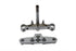 V-Twin Chrome Triple Tree Set - 24-0304