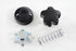 V-Twin FL Fork Steering Damper Knob Kit Black - 24-0314