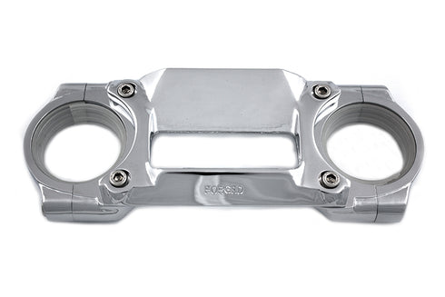 V-Twin 35mm Forged Aluminum Fork Brace Chrome - 24-0323