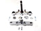 Motorshop Replica Forged Steel Triple Tree Set Chrome - 24-0350