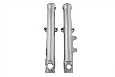 V-Twin 39mm Chrome Fork Sliders - 24-0353