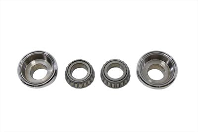 V-Twin 3 Raked Fork Neck Cup Chrome - 24-0377