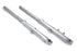 Motorshop 39mm Fork Slider Assembly Single Disc with Chrome Sliders - 24-0384