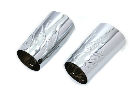 V-Twin Fork Slider Cover Set - 24-0387