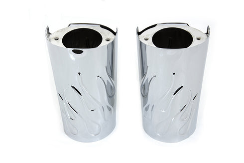 V-Twin Fork Slider Cover Set - 24-0387