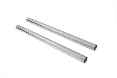 V-Twin Hard Chrome 39mm Fork Tube Set 27 inch Total Length - 24-0391