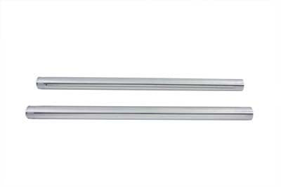 V-Twin Hard Chrome 39mm Fork Tube Set 27 inch Total Length - 24-0391