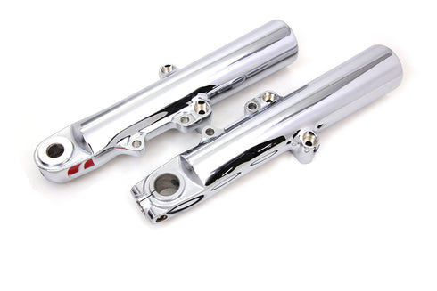V-Twin Chrome Lower 49mm Fork Slider - 24-0394