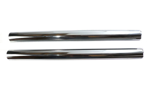 V-Twin Chrome 41mm Fork Tube Set 20 inch Total Length - 24-0400