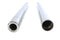 V-Twin Chrome 41mm Fork Tube Set 24-7/8 inch Total Length - 24-0408