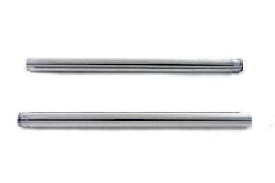 V-Twin Chrome Fork Tube Set 4 inch Over Stock - 24-0414