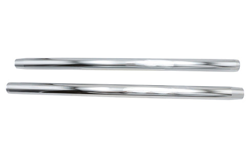 V-Twin Chrome 35mm Fork Tube Set 25-1/2 inch Total Length - 24-0421