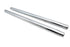 V-Twin Chrome 35mm Fork Tube Set 25-1/2 inch Total Length - 24-0421