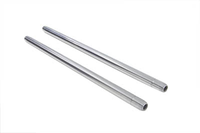 V-Twin Chrome 35mm Fork Tube Set 25-1/4 inch Total Length - 24-0425
