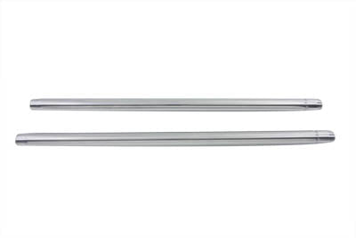 V-Twin Chrome 35mm Fork Tube Set 29-1/4 inch Total Length - 24-0427