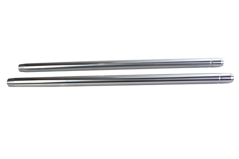 V-Twin Chrome 35mm Fork Tube Set 31-1/4 inch Total Length - 24-0428