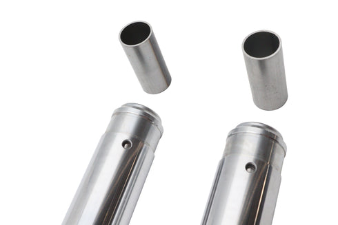 V-Twin Hard Chrome 35mm Fork Tube Set 25-1/2 inch Total Length - 24-0430