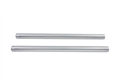 V-Twin Chrome 39mm Fork Tube Set 23-3/8 inch Total Length - 24-0437