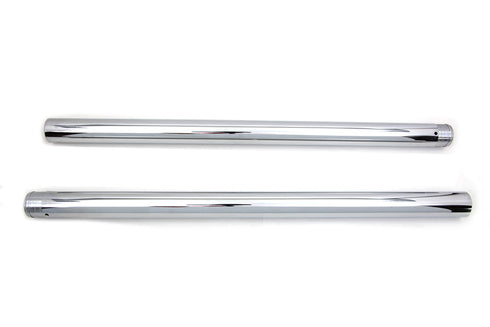 V-Twin Chrome Fork Tube Set 4 inch Over Stock - 24-0463