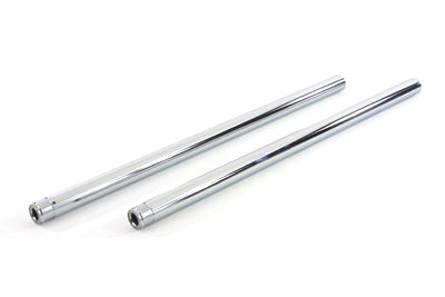 V-Twin Chrome Fork Tube Set 8 inch Over Stock - 24-0472
