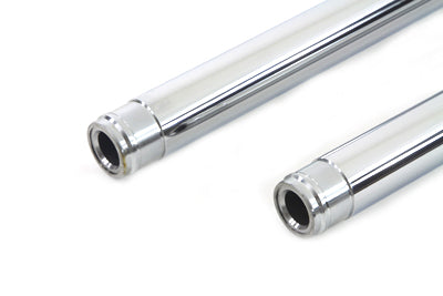 V-Twin Chrome Fork Tube Set 8 inch Over Stock - 24-0472
