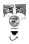 V-Twin 7 inch Headlamp Cowl Kit Polished - 24-0501