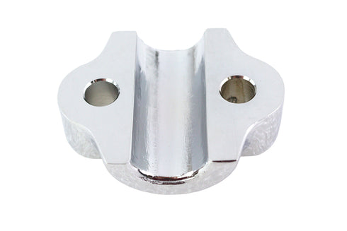 V-Twin Chrome Fork Slider Axle Cap Left Side - 24-0504