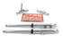 V-Twin Fork Assembly with Chrome Sliders - 24-0515