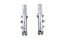 V-Twin Chrome 35mm Fork Slider Set - 24-0541